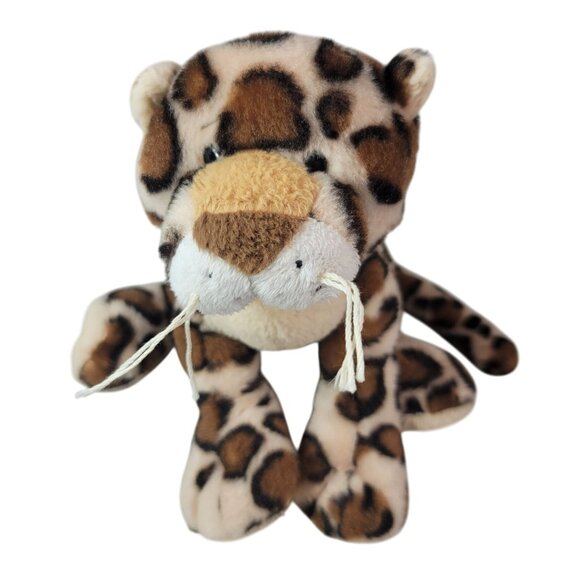 Webkinz Spotted Leopard Plush Brown Stuffed Animal Beans Ganz No Codes HM182 - Picture 2 of 11